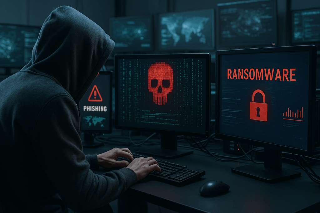 hacker e computador